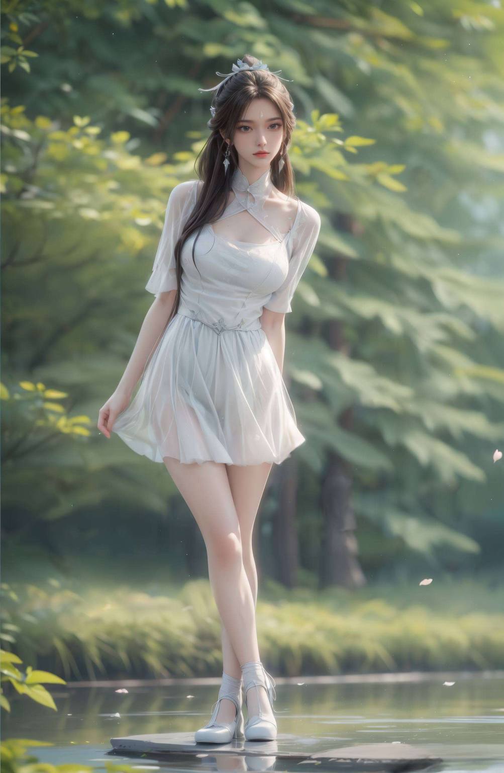 这是你与国漫女神的第一次亲密接触你的手机屏幕上闪耀着陆雪琪的绝美身影