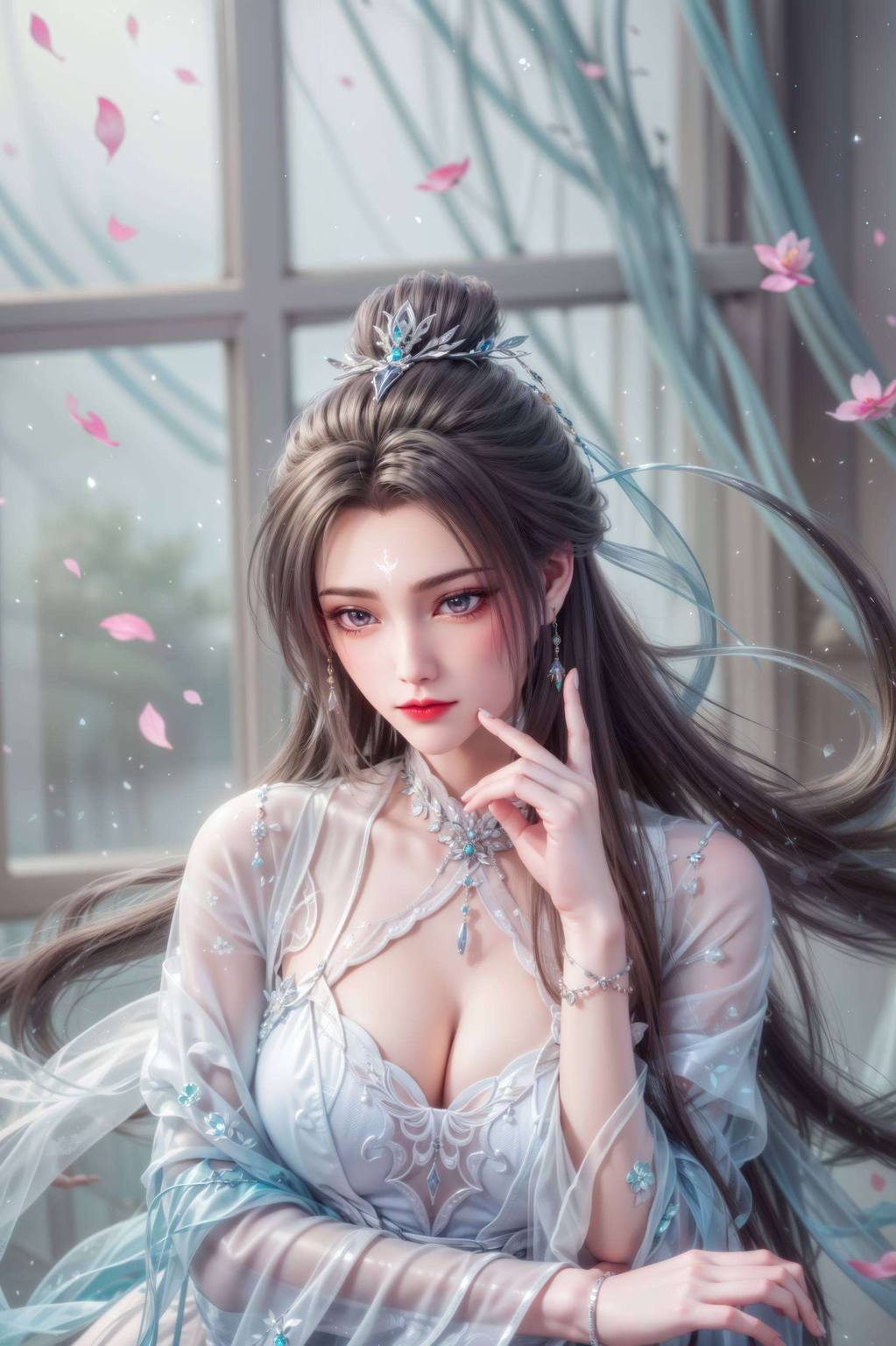 下载她的壁纸仿佛随时能与她一同御剑飞行