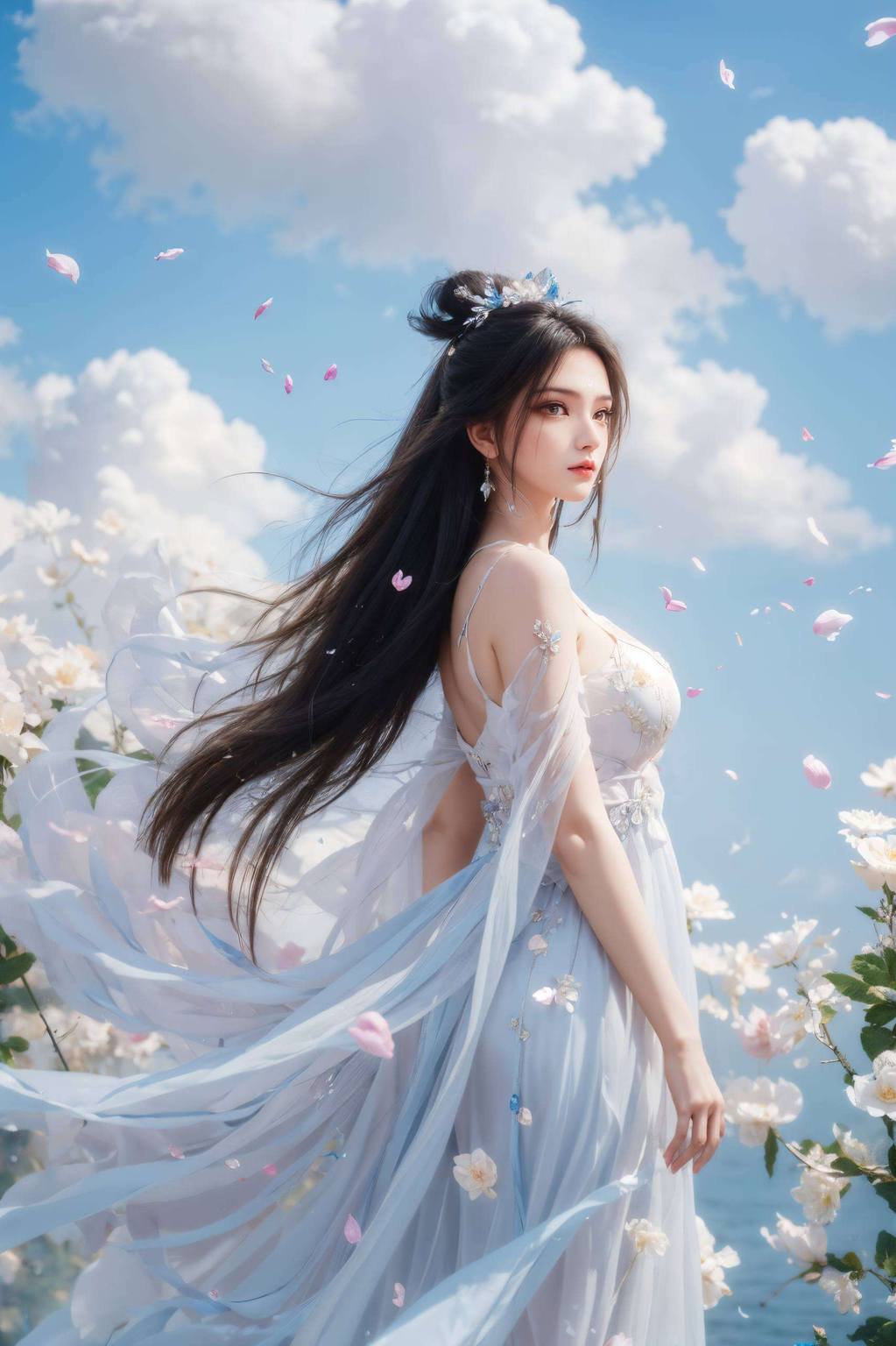 还有着让人心动的温柔仿佛能让人感受到她那冰冷剑锋下的温暖心跳