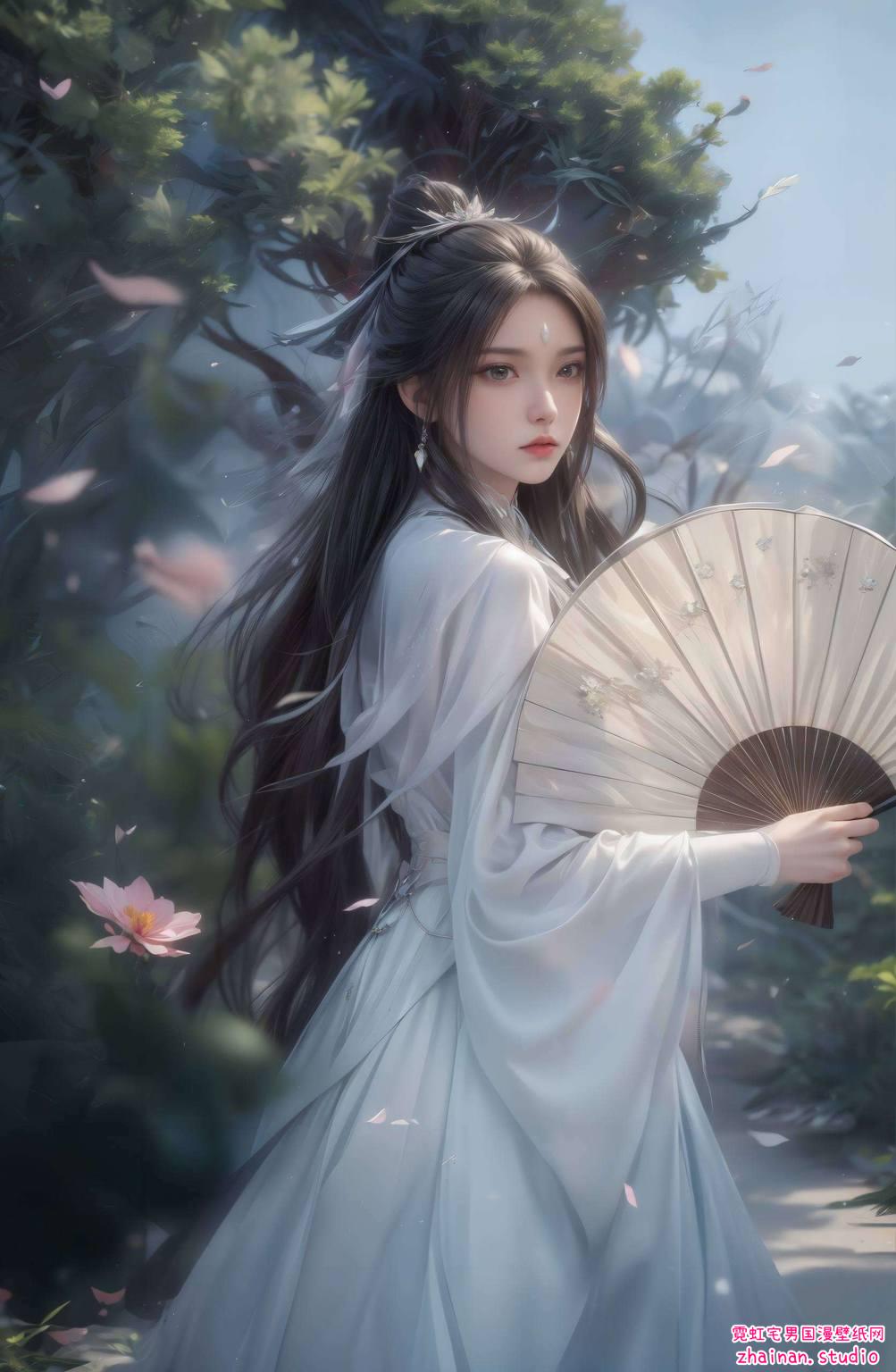 清冷而绝美这样的国漫女神