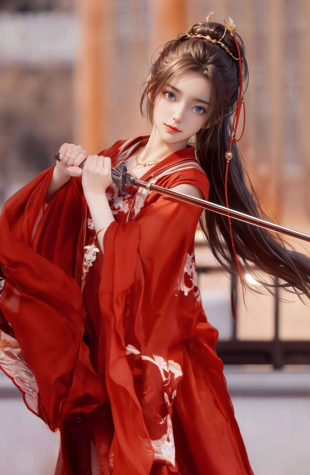 成为了无数粉丝心中的国漫女神在诛仙的世界里